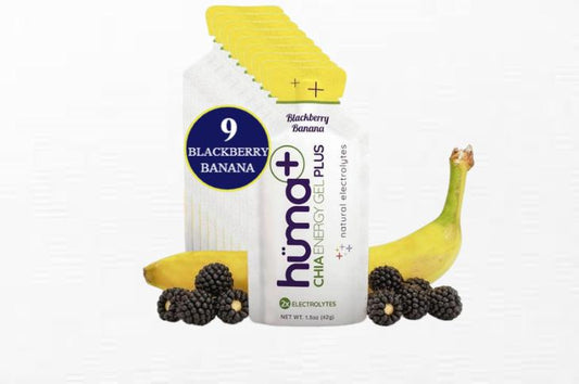 Huma Chia Energy Gel Plus - Blackberry Banana - 42g