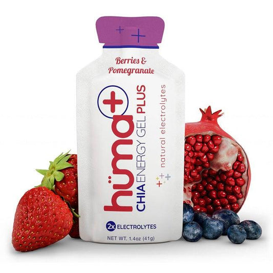 Huma Chia Energy Gel Plus Berries & Pomegranate 41g - Refuel.ae