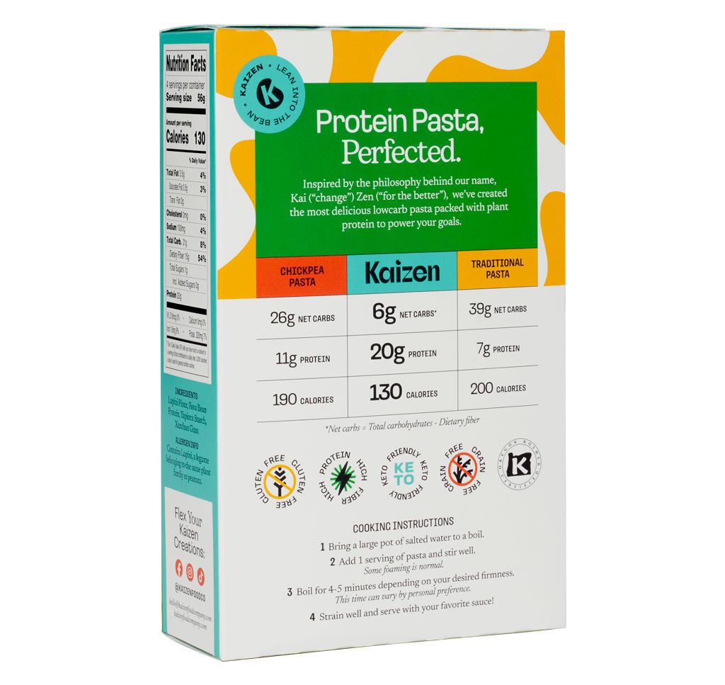 Kaizen Low carb High Protein Pasta Radiotori 226 Gr - Refuel.ae