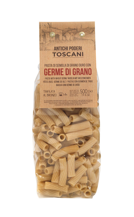 Antichi Poderi Toscani - Pasta with Wheat Germ - Tortiglioni - 500 gr