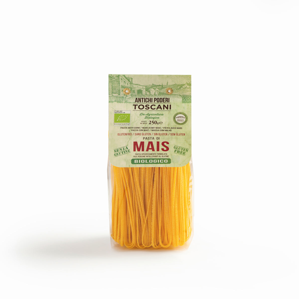 Antichi Poderi Toscani - Gluten Free Bio Organic Corn Pasta – Linguine – 250 gr