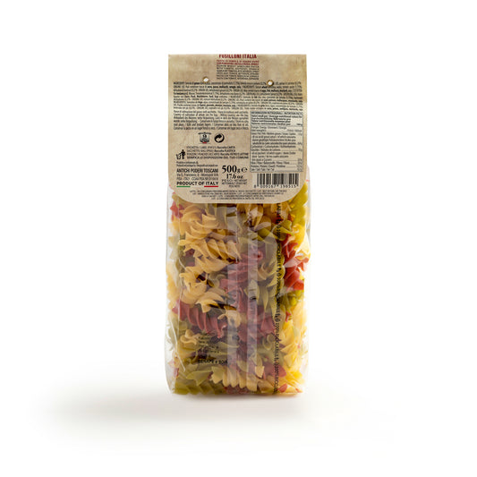 Antichi Poderi Toscani - Pasta - Fusilloni Tricolore - 500 gr