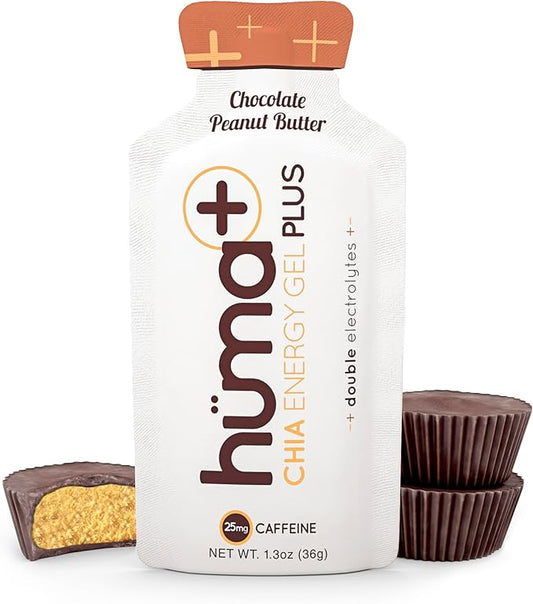 Huma Chia Energy Gel Plus Peanut Butter & Chocolate 36g