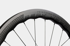 Princeton CarbonWorks Peak 4550 Evo, Disc Brake, Dt Swiss 180 Exp Cl, Black, Shimano - Matte Black (Front & Back Wheel)