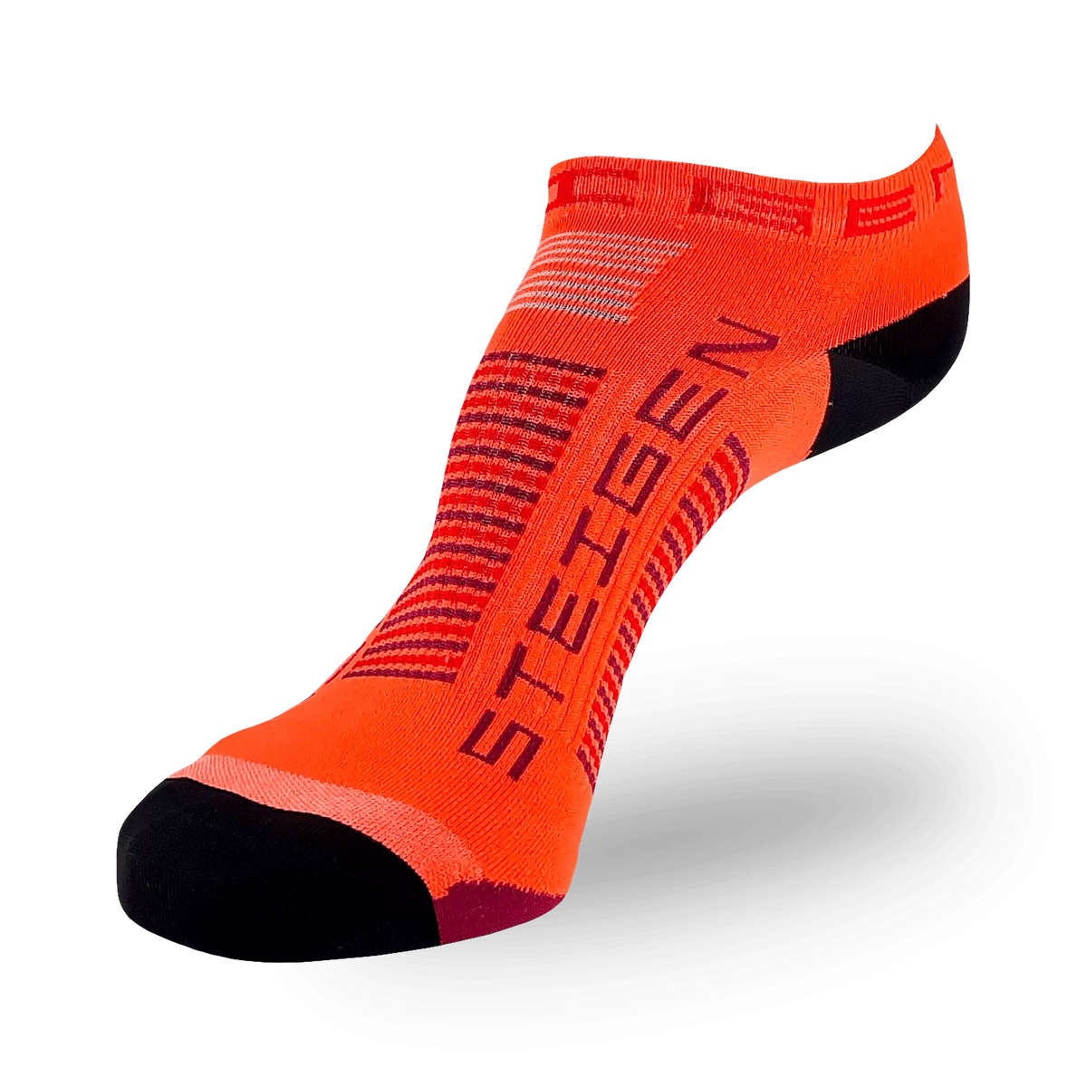 Steigen Running Socks Zero Length Orange