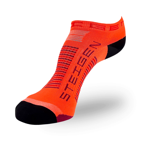 Steigen Running Socks Zero Length Orange