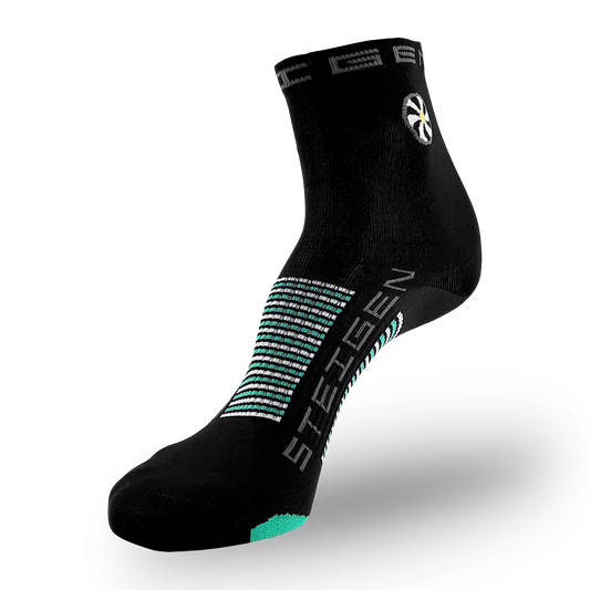 Steigen Running Socks ½ Length Black