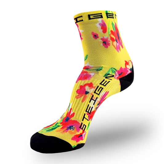 Steigen Running Socks ½ Length Spring Floral