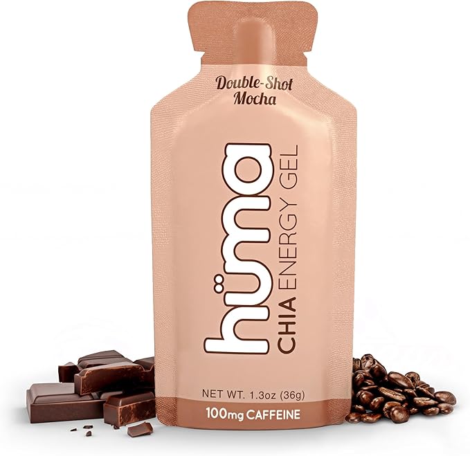 Huma Chia Energy Gel - Double Shot Mocha – 36g