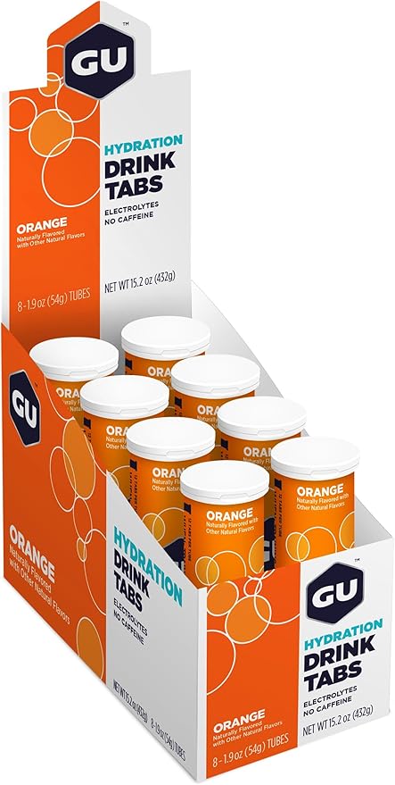GU Hydration Drink Tabs - Orange - 54g - Refuel.ae