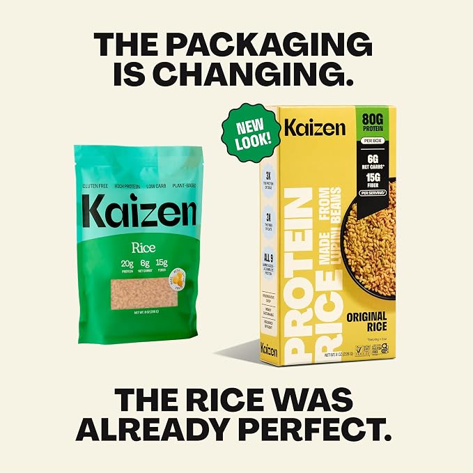 Kaizen Low carb - High Protein Pasta - Rice - 226g - Refuel.ae