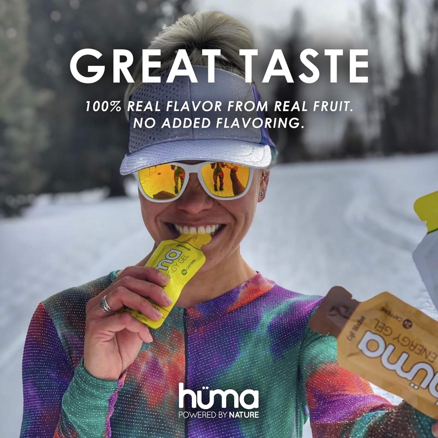 Huma Chia Energy Gel - Blueberries - 43g - Refuel.ae