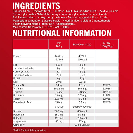 Enervit Red Range - Isotonic Drink - Orange - 420g - Refuel.ae
