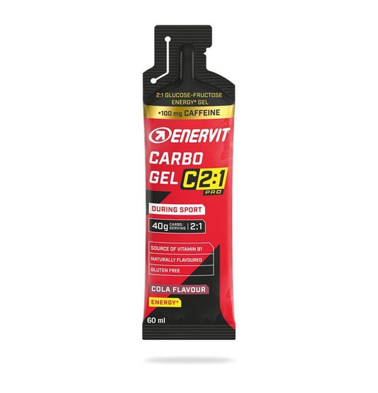 Enervit C2:1 Pro - Carbo Gel + Caffeine - Cola - 60ml