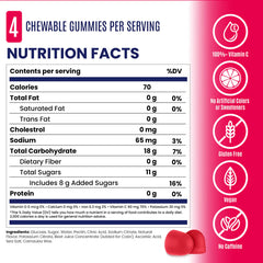 SaltStick Energy Gummies - Strawberry - 50g - Refuel.ae