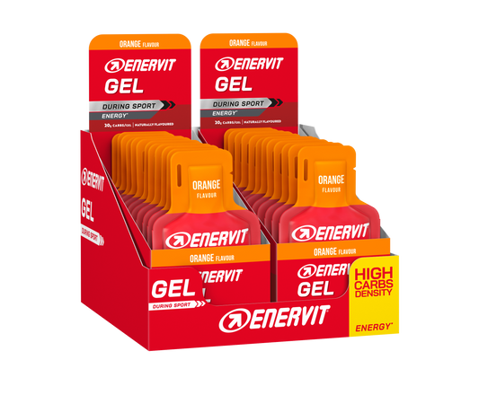 Enervit Red Range - Energy Gel - Orange - 25g - Refuel.ae