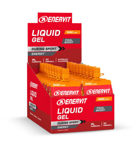 Enervit Red Range - Liquid Gel - Orange - 60g - Refuel.ae
