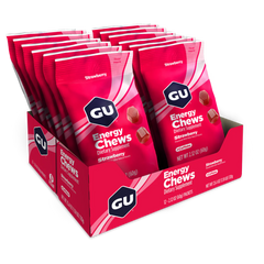 GU Energy Chews - Strawberry - 60g - Refuel.ae