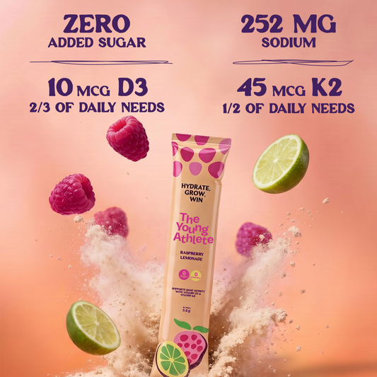 The Young Athlete Raspberry Lemonade – 15 x 3.8g - Refuel.ae