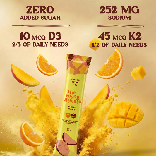 The Young Athlete Mango Orange - 15 x 3.8g - Refuel.ae