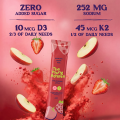 The Young Athlete Apple Strawberry - 15 x 3.8g - Refuel.ae