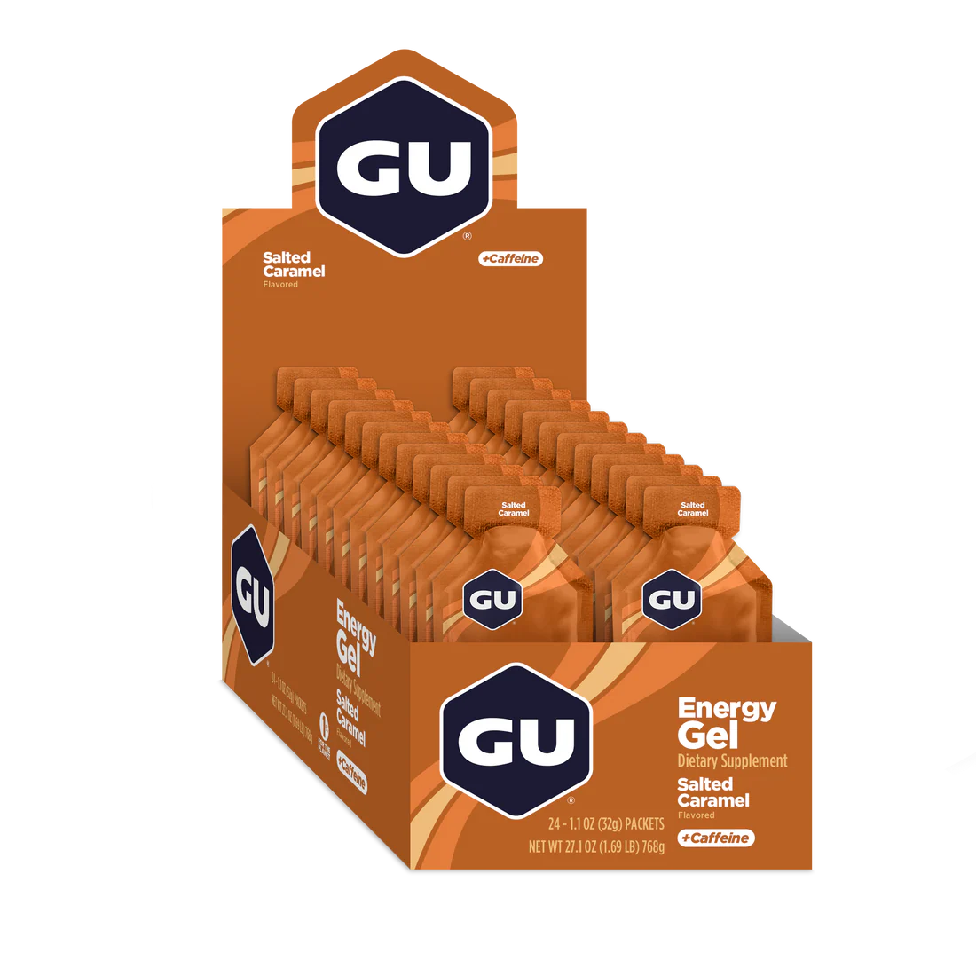 GU Energy Gel - Salted Caramel - 32g - Refuel.ae