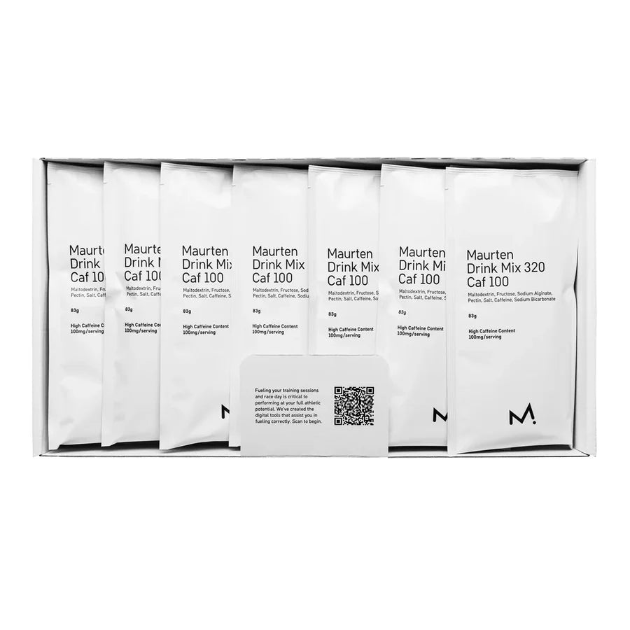 Maurten Drink Mix 320 - Caffeine 100 - Carbohydrate Sports Fuel - 83g - Refuel.ae