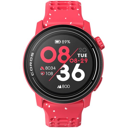 COROS PACE 3 GPS Sport Watch Red / Silicone Band