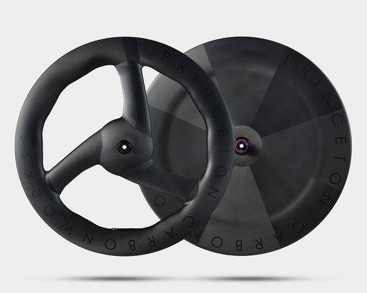 Princeton CarbonWorks Mach 7580 Tsv3 / Blur V5 Set (Front & Back Wheel) - Refuel.ae