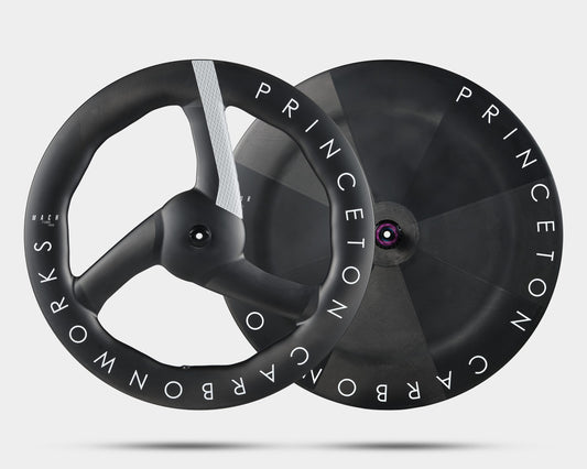 Princeton CarbonWorks Mach 7580 Tsv3 / Blur V5 Set (Front & Back Wheel) - Refuel.ae