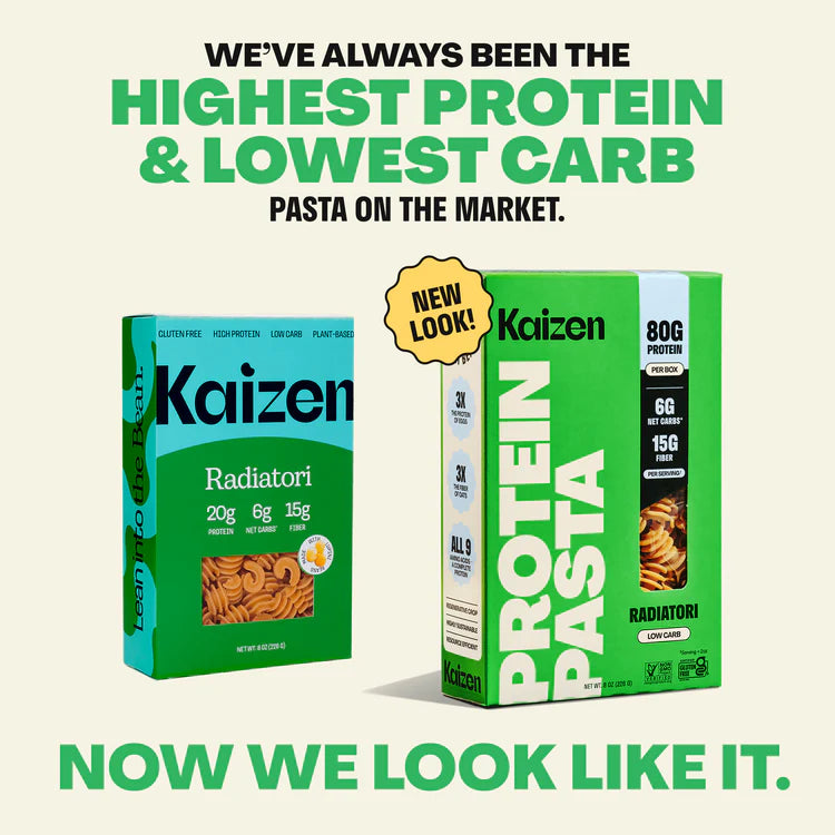 Kaizen Low carb - High Protein Pasta - Radiotori - 226g - Refuel.ae