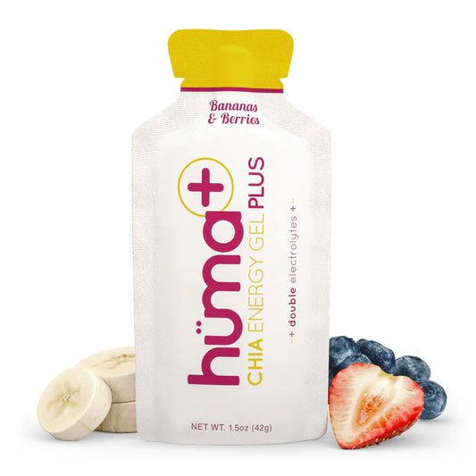 Huma Chia Energy Gel Plus - Bananas & Berries - 42g