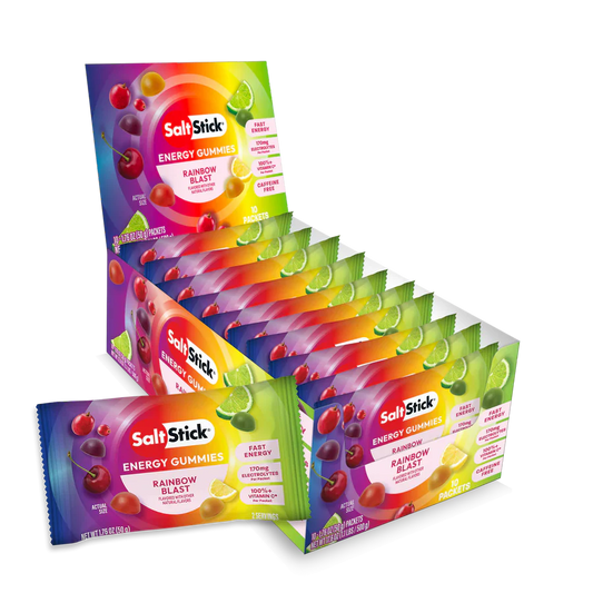 SaltStick Energy Gummies - Rainbow Blast - 50g - Refuel.ae