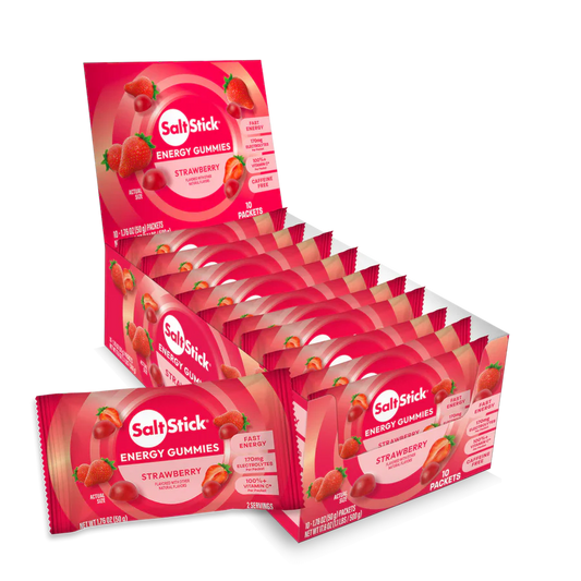 SaltStick Energy Gummies - Strawberry - 50g - Refuel.ae