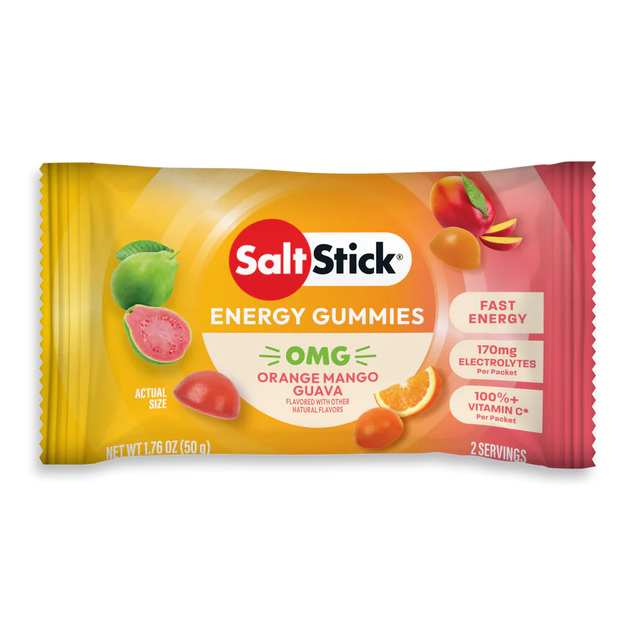 SaltStick Energy Gummies - OMG! (Orange, Mango, Guava) - 50g - Refuel.ae
