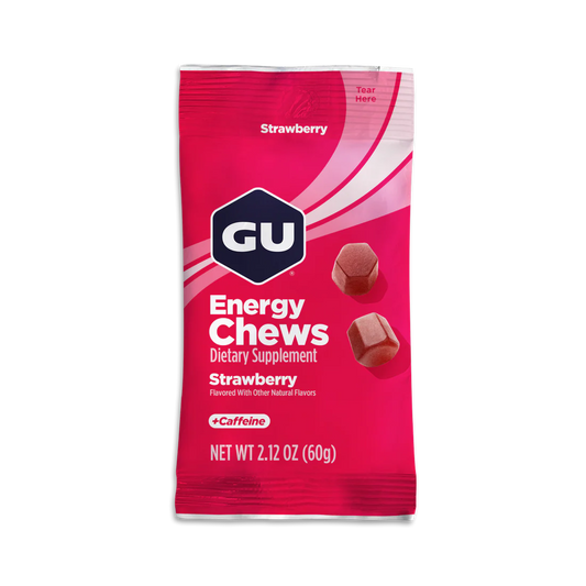 GU Energy Chews - Strawberry - 60g - Refuel.ae