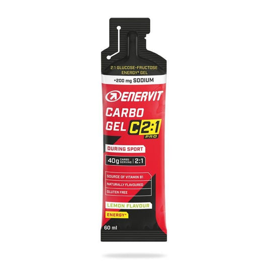 Enervit C2:1 Pro - Carbo Gel + Sodium - Lemon - 60ml