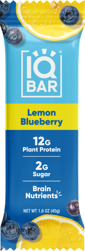 IQ BAR Lemon BlueBerry 45 gr Protein Bar
