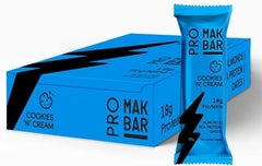 MAK BAR Pro (Cookies 'N' Cream Flavor) Protein Bar 12 X 55g - Refuel.ae