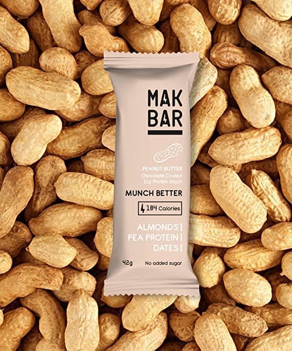 MAK BAR Peanut Butter Protein Bar 42gr - Refuel.ae