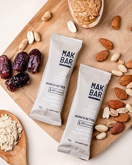 MAK BAR Peanut Butter Protein Bar 42gr - Refuel.ae