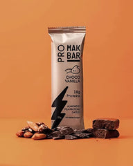 MAK BAR Pro (Vanilla Choc Chip Flavor) Protein Bar 12 X 55g - Refuel.ae